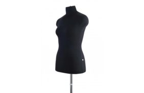 манекен женский р46 (92-71-98) мягкий цв чёрный купить по цене 9266 руб - в интернет-магазине Веллтекс | Екатеринбург
