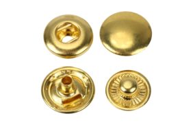 кнопка l-12 цв золото нерж 12,5мм (уп ок.72шт) veritas купить по цене 909 руб - в интернет-магазине Веллтекс | Екатеринбург
