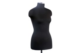 манекен женский р50 (100-79-106) мягкий цв чёрный купить по цене 9266 руб - в интернет-магазине Веллтекс | Екатеринбург

