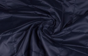 ткань дюспо 110гр/м2, 100пэ, 150см, стеганная на синтепоне 100г, квадрат, синий темный tog01 купить по цене 364 руб в розницу от 1 метра - в интернет-магазине Веллтекс